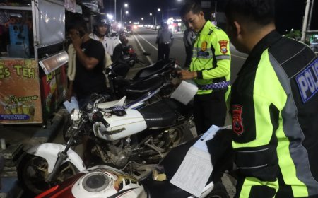 Ketua Komisi II DPRD Dukung Polres Pacitan Razia Balap Liar Demi Keselamatan Masyarakat