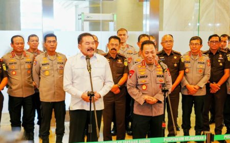 Kapolri dan Jaksa Agung Perkuat Sinergitas Penegakan Hukum, Pastikan Soliditas Institusi