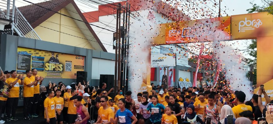 Perkuat Sinergi dengan Masyarakat Polres Ponorogo Gelar Bhayangkara Run 2026 Diikuti 1.500 Pelari
