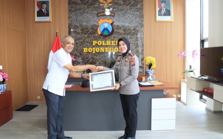 Polres Bojonegoro Raih Penghargaan Kemenkeu, Terbaik Pengelolaan DIPA di KPPN