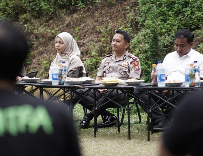 Kawal Perpres Baru, Polres Mojokerto Beri Kepastian Hukum dan Perlindungan bagi Driver Online