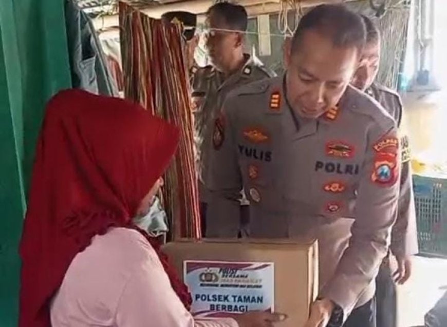 Polres Madiun Kota Dekatkan Diri ke Masyarakat Lewat Program Sambang dan Aksi Sosial